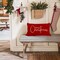 Christmas Pillow Covers 12x20 Inch,Red Merry Christmas Saying Decorations Winter Decorative Throw Pillow Cases,Farmhouse Holiday Xmas Lumbar Cushion Covers for Couch Living Room(16)